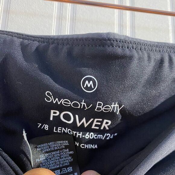 Sweaty Betty Women's Power 7/8 Leggings with Side Pockets Size M,L - Picture 16 of 16